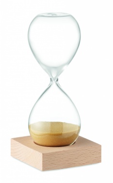 Logo trade promotional merchandise picture of: 5 minute sand hourglass