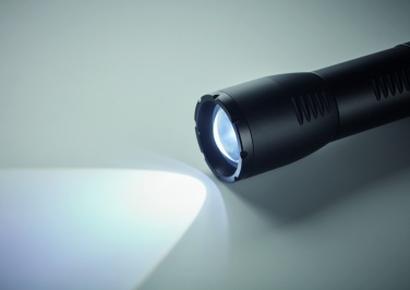 Logo trade promotional items image of: Small aluminium LED flashlight
