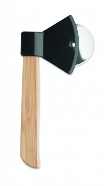 Logo trade promotional product photo of: Pizza cutter bamboo handle