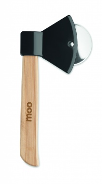 Logotrade business gift image of: Pizza cutter bamboo handle