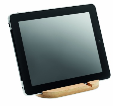Logotrade advertising product image of: Bamboo tablet/smartphone stand