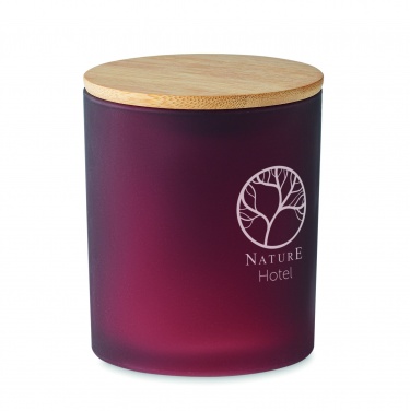 Logo trade promotional item photo of: Plant based wax candle 280 gr