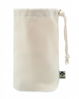 Logo trade promotional gifts picture of: Small Organic cotton bag
