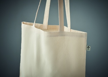 Logo trade promotional giveaways picture of: Organic cotton shopping bag