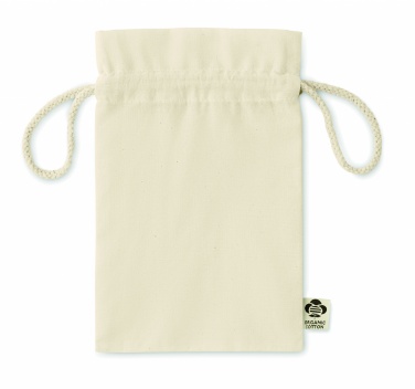 Logo trade promotional items picture of: Small organic cotton gift bag