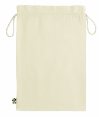 Logo trade promotional product photo of: Large organic cotton gift bag