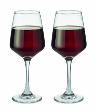 Logotrade business gifts photo of: Set of 2 wine glasses