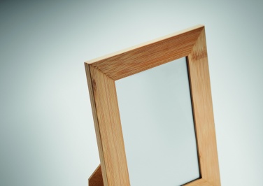 Logo trade promotional merchandise picture of: Bamboo photo frame