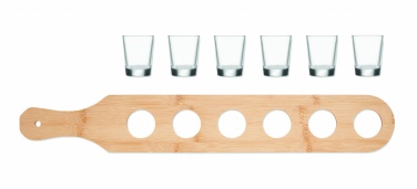 Logo trade advertising products picture of: Set of 6 shot glasses