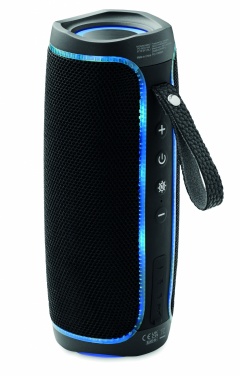 Logo trade promotional gifts image of: 2x5 LED Wireless speaker IPX4