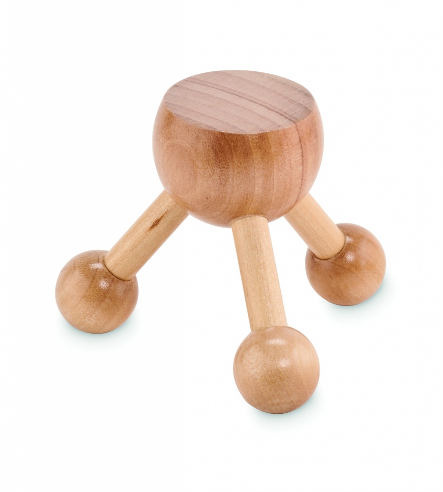 Logotrade advertising product image of: Hand held massager in wood