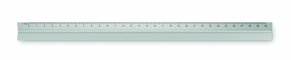 Logotrade advertising products photo of: 30cm Ruler in aluminium