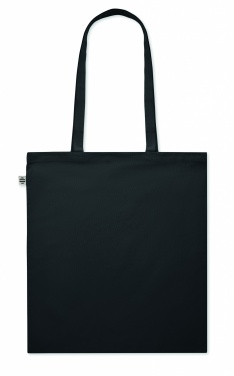 Logo trade promotional giveaways image of: Organic Cotton shopping bag