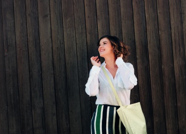 Logo trade promotional items picture of: Cotton shopping bag 140gr/m²