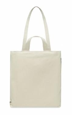 Logo trade promotional items image of: Recycled cotton shopping bag