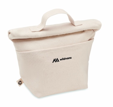 Logo trade promotional giveaway photo of: Recycled cotton cooler bag