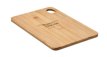 Logo trade promotional giveaways picture of: Large bamboo cutting board