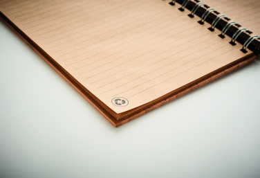 Logotrade promotional merchandise image of: A5 ring bound Bamboo notebook
