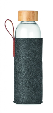 Logo trade promotional gift photo of: Glass bottle 500 ml