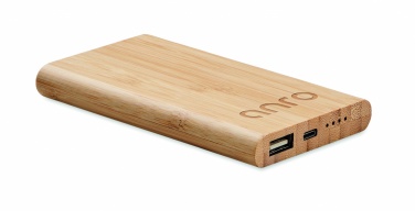 Logotrade advertising product image of: 4000 mAh Bamboo power bank