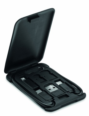 Logotrade promotional items photo of: 3 in 1 Cable with phone stand