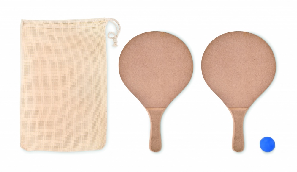 Logo trade promotional item photo of: Beach tennis set