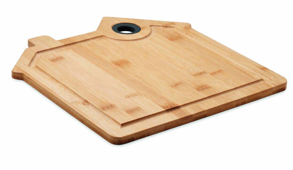 Logotrade promotional gift picture of: Bamboo house cutting board