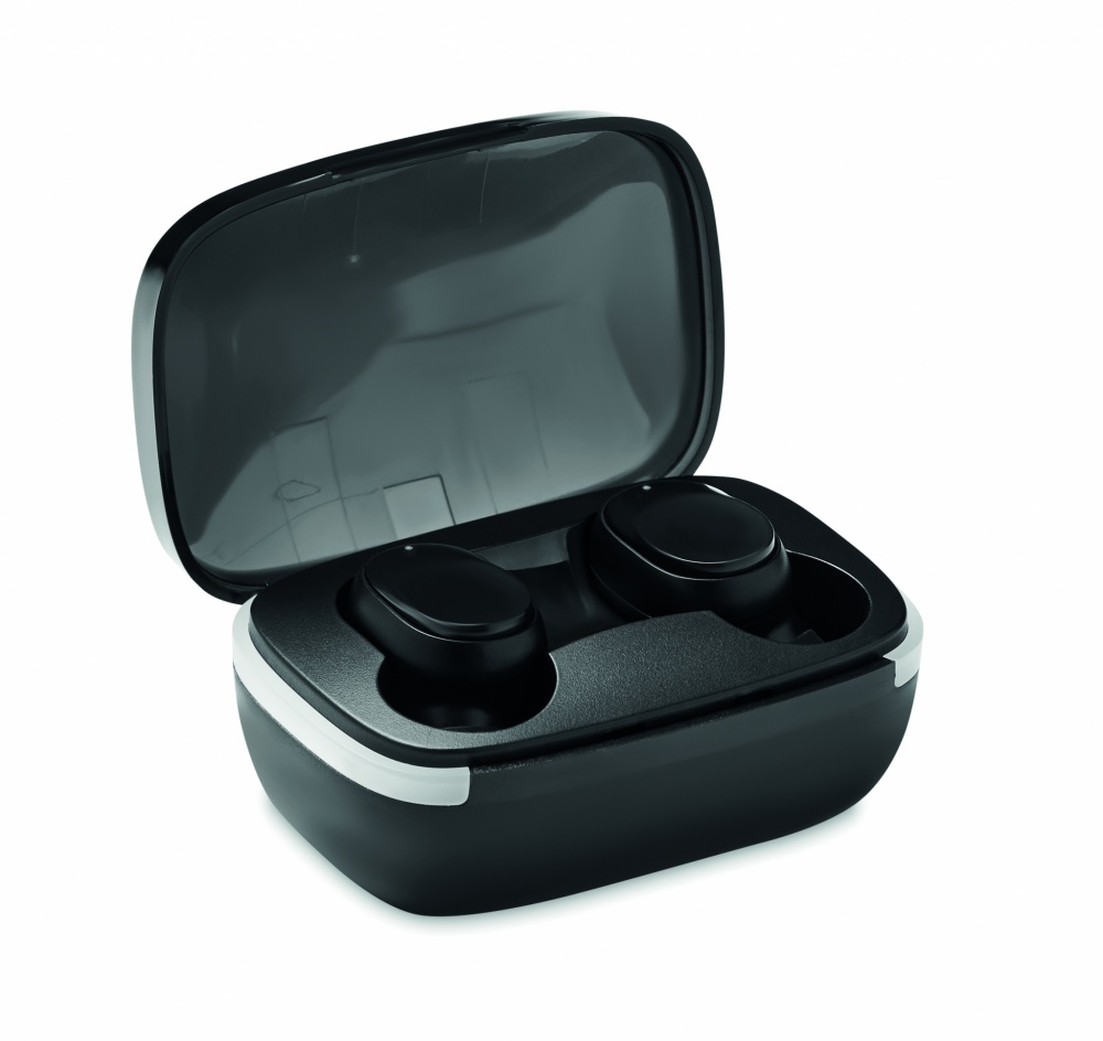 Logotrade promotional merchandise image of: TWS earbuds with charging case