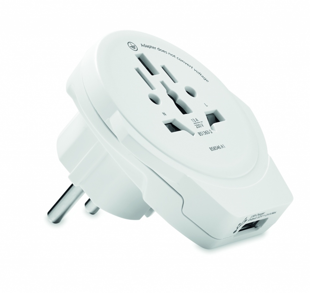 Logotrade business gift image of: Skross World to Europe USB 12W