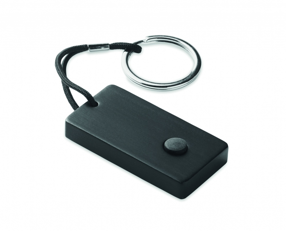 Logo trade business gift photo of: Key finder device in bamboo