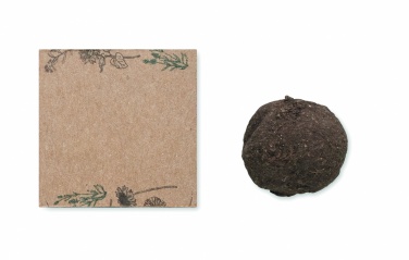 Logo trade advertising product photo of: Seed bomb growing kit