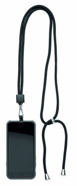 Logotrade promotional merchandise photo of: RPET Phone holder lanyard