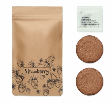 Logo trade promotional product photo of: Strawberry growing kit