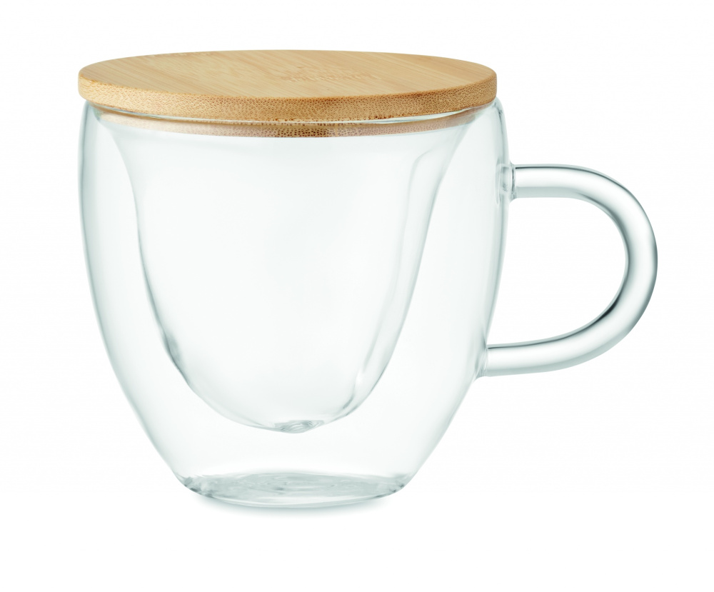 Logotrade advertising product picture of: Double wall borosilicate glass