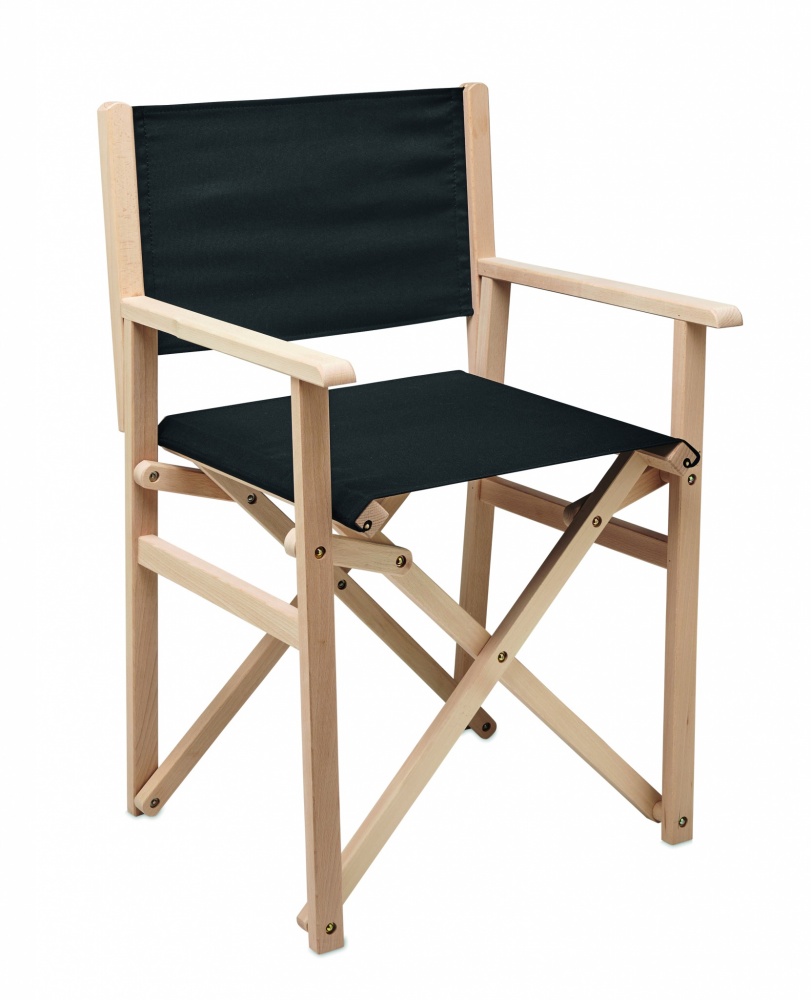 Logotrade promotional product image of: Foldable wooden beach chair
