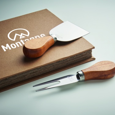 Logotrade corporate gift image of: Set of 4 cheese knives