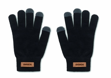 Logotrade promotional product image of: RPET tactile gloves