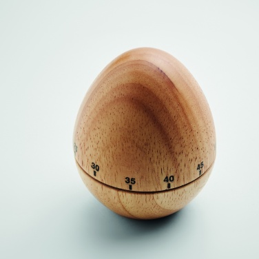Logotrade promotional product picture of: Pine wood egg timer