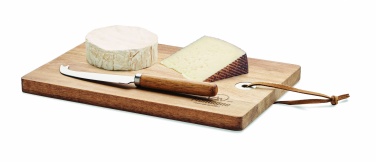 Logotrade promotional products photo of: Acacia wood cheese board set Hannover
