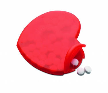 Logo trade promotional gifts image of: Heart shape peppermint box