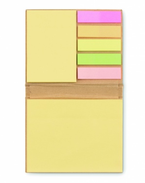 Logotrade promotional product picture of: Sticky note memo pad recycled