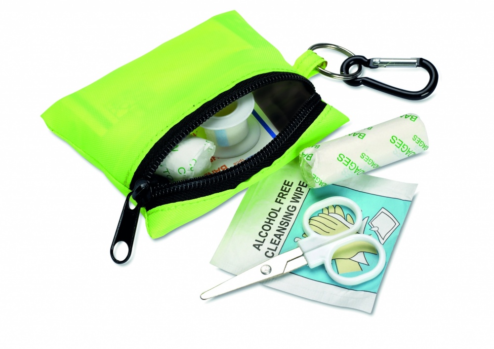 Logotrade business gift image of: First aid kit w/ carabiner