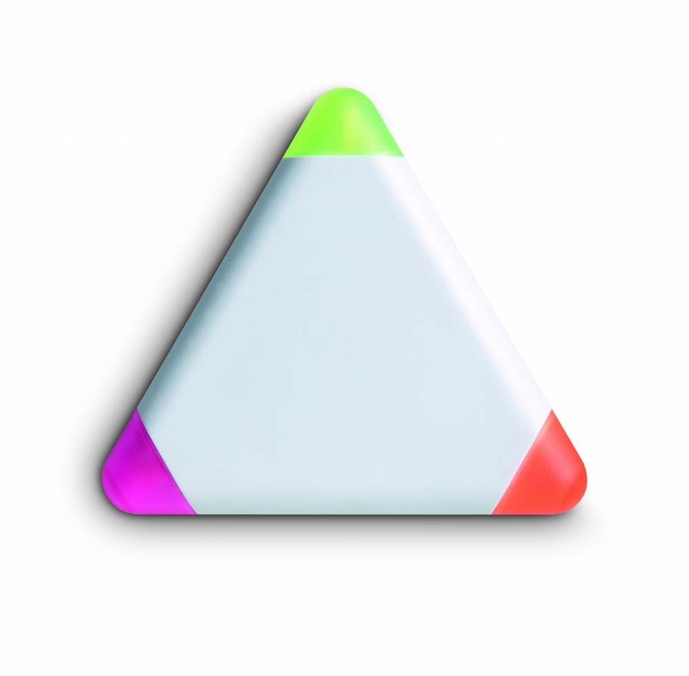 Logo trade promotional product photo of: Triangular highlighter