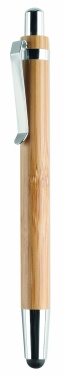 Logotrade promotional item picture of: Ball pen in ABS and bamboo