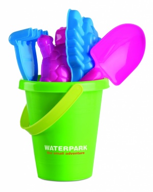 Logo trade promotional giveaways image of: Children beach set