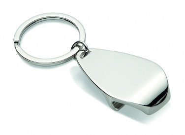 Logotrade business gift image of: Bottle opener key ring Tornio