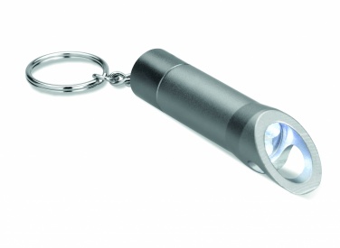Logotrade promotional gifts photo of: Metal torch key ring Ylivieska