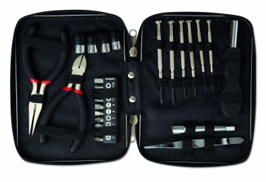 Logo trade promotional merchandise photo of: 26 pcs tool in aluminium case