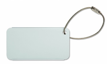 Logotrade promotional product image of: Aluminium luggage tag