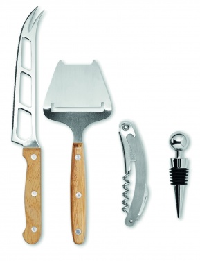 Logo trade promotional items picture of: Cheese and wine set